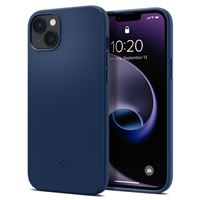 Spigen Silicone Fit Mag, navy blue - iPhone 14